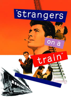 Idegenek a vonaton poszter