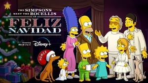 The Simpsons Meet the Bocellis in Feliz Navidad háttérkép