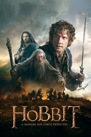 A hobbit: Az öt sereg csatája poszter