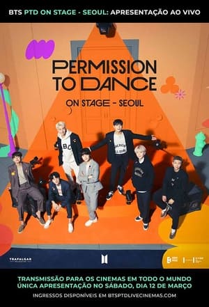 BTS Permission to Dance On Stage - Seoul: Live Viewing poszter
