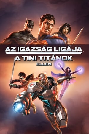 Az Igazság Ligája a Tini Titánok ellen poszter