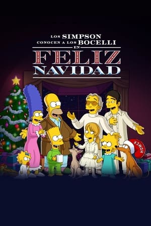 The Simpsons Meet the Bocellis in Feliz Navidad poszter