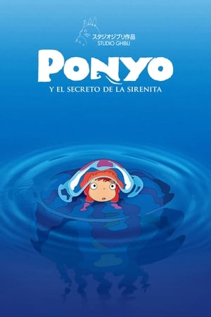 Ponyo a tengerparti sziklán poszter